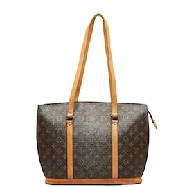 Louis Vuitton-Louis Vuitton Babylone Canvas Tragetasche M mit Monogramm51102 in guter Kondition-Braun