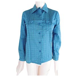 Christian Dior Tops Azul