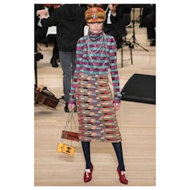 Chanel-Nuevo París / Vestido de pasarela de Hamburgo-Multicolor