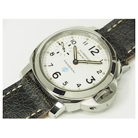 Panerai-PANERAI Luminor Marina logo Acciaio 44 mm ref.Pam00660 Mens-Silvery