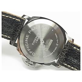 Panerai-PANERAI Luminor Marina logo Acciaio 44 mm ref.Pam00660 Mens-Silvery