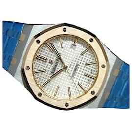 Audemars Piguet-AUDEMARS PIGUET Royal Oak 41 MM SS x18kpg 15400SR Produits authentiques Hommes-Argenté