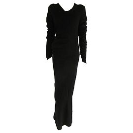 Comme Des Garcons Vestidos Preto