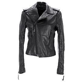 Balenciaga Biker Jacket in Black Leather  Black