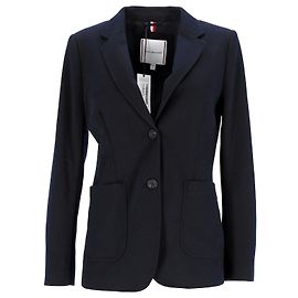 Tommy Hilfiger Womens Essential Viscose Blend Jersey Blazer Navy blue