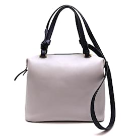 Céline-Small Leather Soft Cube Bag 181613AZJ,08GC-Grey