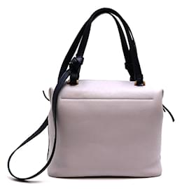 Céline-Small Leather Soft Cube Bag 181613AZJ,08GC-Grey