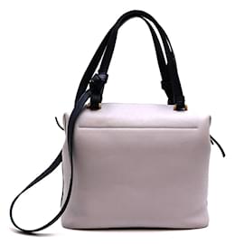 Céline-Bolso pequeño de piel suave con forma de cubo 181613AZJ,08GC-Gris