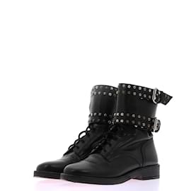 Isabel Marant-ISABEL MARANT  Ankle boots T.eu 38 leather-Black