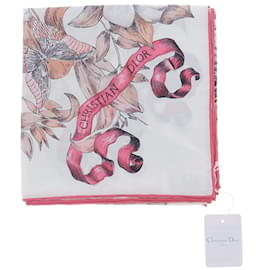 Dior-DIOR  Scarves T.  silk-White