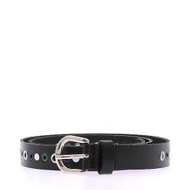 Cinto Isabel Marant T.International em couro Preto