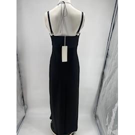 Autre Marque-ANNA OCTOBER  Dresses T.fr 38 polyester-Black
