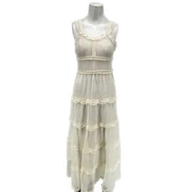 Fendi-FENDI Robes T. ca 38 silk-Blanc