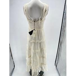 Fendi-FENDI  Dresses T.it 38 silk-White