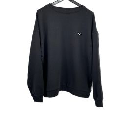 Autre Marque Nicht Signiert / Unsignierte Strickwaren & Sweatshirts T.International M Baumwolle Schwarz