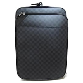 Louis Vuitton-Louis Vuitton Black Damier Graphite Pegase Legere 55-Black