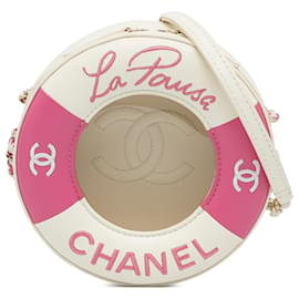 Chanel-Chanel Weiße La Pausa Umhängetasche-Weiß