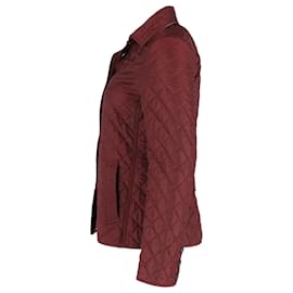 Burberry-Burberry Steppjacke aus rotem Polyester-Rot