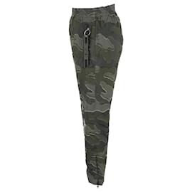 Dior-Dior Camouflage-Hose mit elastischem Bund aus grünem Polyester-Grün