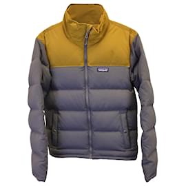 Autre Marque-Patagonia Bivy Down Jacket in Grey Nylon-Other,Python print