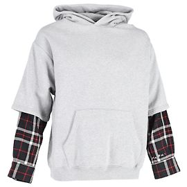 Sudadera con capucha a capas Marni de algodón gris Gris