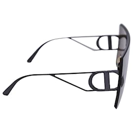 Christian Dior-Dior 30 Montaigne M1U Mask Sunglasses in Black Acetate -Black