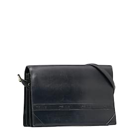 Céline-Sac à bandoulière en cuir-Noir