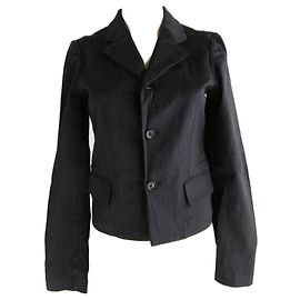 Comme Des Garcons Jacken Anthrazitgrau
