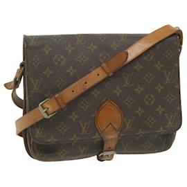 Louis Vuitton-LOUIS VUITTON Monogram Cartouchiere GM Shoulder Bag Vintage M51252 Auth ar10588b-Monogram