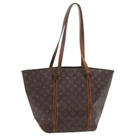 Louis Vuitton-LOUIS VUITTON Monogram Sac Shopping Tote Bag M51108 LV Auth th4247-Monogram