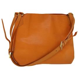 Louis Vuitton-LOUIS VUITTON Epi Mandala MM Shoulder Bag Orange Mandarin M5889H LV Auth 59159-Other,Orange