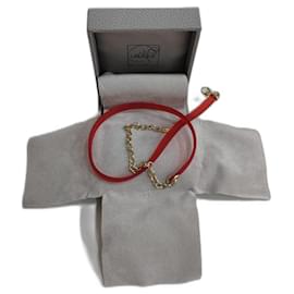Lalique-Halsketten-Rot,Golden