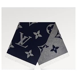 Louis Vuitton-Lenço gigante LV MNG-Azul