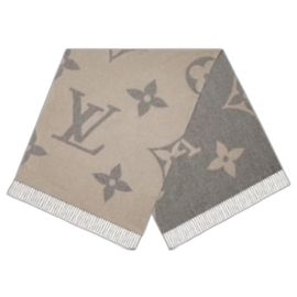 Louis Vuitton LV MNG Riesenschal neu Grau