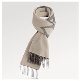 Louis Vuitton-Lenço gigante LV MNG novo-Cinza