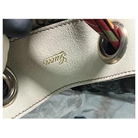 Gucci-Gucci G/G Positano scarf tote bag-Beige