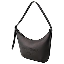 Balenciaga-Sac porté épaule Mary Kate Sling - Balenciaga - Cuir - Noir-Noir