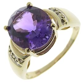 & Other Stories-10K Amethyst Ring-Purple