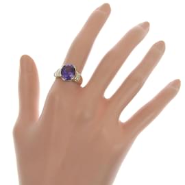 & Other Stories-10K Amethyst Ring-Purple