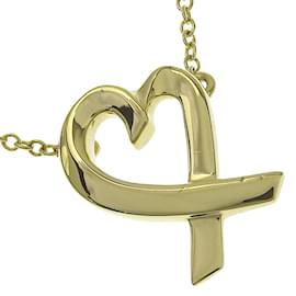 Autre Marque-18K Paloma Picasso Loving Heart Necklace-Golden