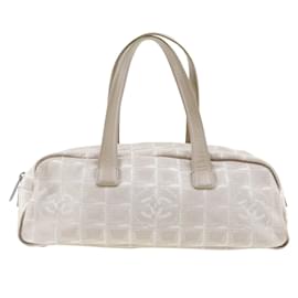 Chanel-New Travel  Line Boston Bag  A15828-White