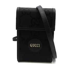 Gucci-GG Econyl Off The Grid Crossbody Bag 625599-Black
