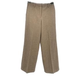 Selected-SELECTED  Trousers T.fr 38 Wool-Beige