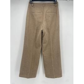 Selected-Pantalones SELECCIONADOS T.fr 38 Lana-Beige