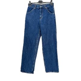 Autre Marque-NON FIRMATO / Pantaloni UNSIGNED T.0-5 2 cotton-Blu