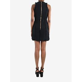 Balmain-Black mini dress - size FR 34-Black