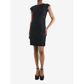Chanel-Black lurex linen-blend dress - size FR 34-Black