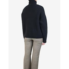 Anine Bing-Suéter preto com mistura de lã - tamanho XS-Preto