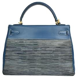 Hermès-Hermès Kelly 32-Blue