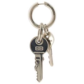 Orecchini Locker - Balenciaga - Argento - Argento Argento Metallico